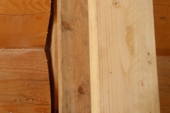 Framing to Log Wall